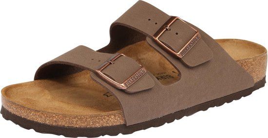 Birkenstock Arizona Sandals Birko-Floor Nubuk brown 43
