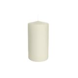 12 kaarsen, kaarsen, diameter 6 cm, hoogte 10 cm, rood