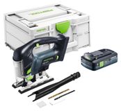 Festool CARVEX PSBC 420 HPC 4,0 EBI-Plus accu-pendeldecoupeerzaag 18 V (576532) 120 mm borstelloos + 1x accu 4,0 Ah + lader + systainer