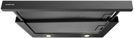 Inventum AKV6004ZWA - 60 cm Vlakscherm Afzuigkap - Zwart