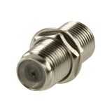 Valueline FC-018PROF F-connector tussenstuk F/F Zilver (5 pièces)