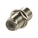 Valueline FC-018PROF F-connector tussenstuk F/F Zilver (5 pièces)