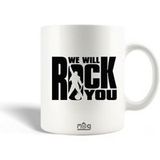 Maniacase Keramische mokken The Queen Freddie Mercury We Will Rock You News of the World 1977