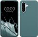 kwmobile telefoonhoesje geschikt voor Samsung Galaxy A36 5G - Hoesje met siliconen coating - Smartphone case in Arctische nacht