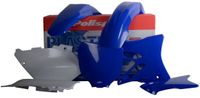 Polisport Plastic Set Yamaha Wr250f 07-14 Wr450f 07-11 Oem 08-12 90136 Blauw, Grijs