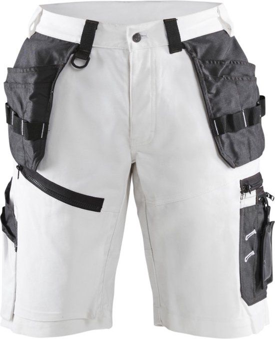 Blåkläder Short X1500 1512-1210 - Wit/Donkergrijs - C52