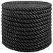vidaXL Jute Touw - Zwart