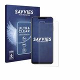 Savvies Screenprotector voor Huawei Enjoy 60X - Folie Beschermfolie transparant 6 Stuks