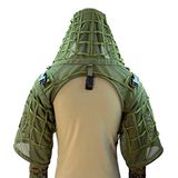 ROCOTACTICAL Sniper Ghillie Suit Foundation, Ripstop, Ghillie Viper Hood, Camouflage Sniper Coat