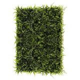 HOME DECO FACTORY, HD8109, Kunstplantenwand 60x40 cm - Elegante interieurdecoratie, Duurzame plant, Rustgevende sfeer, Gemakkelijk te integreren - Groen