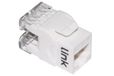 LINK LK6UW Keystone Jack RJ45 Categorie 6 UTP Wit