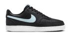 Nike Court Vision Low Zwart Wit Unisex Lage Sneakers Leer/Rubber Maat 44.5