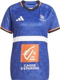 adidas Trainingsshirt voor dames France 2025/26 Blauw M