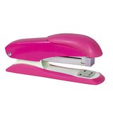 Idena 11548 - Nietmachine 13 cm, inclusief 50 nietjes 24/6, roze, voor 20 vel, 1 stuk