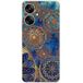 Xiaomi Siliconen hoesje compatibel met Xiaomi Redmi 13C 5G Mandala Blue