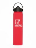 Tsl Fles RVS rood
