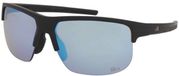 Alpina Zonnebril Eagle Q-Lite Black Matt/Blue Mirror