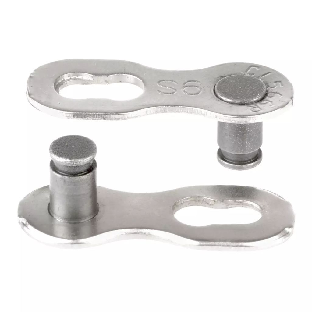 M-Wave kettingschakel Fusion 1/2 x 11/128 staal 9S zilver