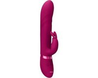 VIVE by Shots - Nari - Perles vibrantes et rotatives, Lapin G-spot - Rose