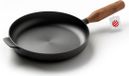Fonte Braadpan - 26 cm - Zwart - Rond - Met Antiaanbaklaag