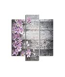 Homemania Wandafbeelding, 3 stuks, natuur, voor woonkamer, slaapkamer, meerkleurig, 57 x 0,3 x 60 cm, HM203MDF281, MDF