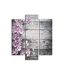 Homemania Wandafbeelding, 3 stuks, natuur, voor woonkamer, slaapkamer, meerkleurig, 57 x 0,3 x 60 cm, HM203MDF281, MDF