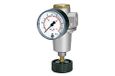 Drukregelaar RIEGLER Drukregelaar »standaard«, incl. manometer, BG 2, G 1/2, PE max. 25 bar, mediumtemperatuur max. 60 °C, regelbereik 0,1 – 3 bar.