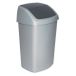 Curver Afvalbak curver swing 50 liter zilver | 3 stuks
