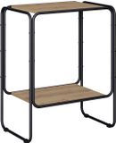 vidaXL Dressoir Artisanaal eiken 60 x 38 x 75 cm Bewerkt hout