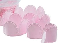Furlanis - Madeliefjesband, snoep en verpakkingen, Italiaanse stof - roze baby, 37 stuks à 5 bloemblaadjes, 50 mm x 10 m