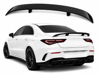 BinaParts Kofferbakspoiler geschikt voor Mercedes CLA C118 2018+ Sportieve Achterspoiler Zwart