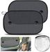 Solidchoice - 2 Pare-soleil pour voiture Enfants avec protection UV - Noir