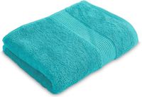 Badhanddoek, 90 x 150 cm, 100% katoen, 450 g/m², turquoise blauw