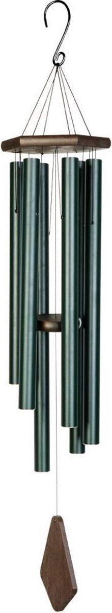 Art Bizniz Windgong 106 Cm Aluminium/hout Groen