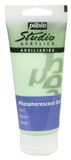 Pebeo Studio Acrylic Phosphorescent Gel 100 ml - Blue