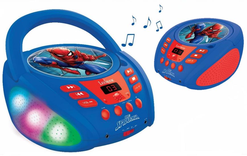 LEXIBOOK Spider CD-speler met Bluetooth