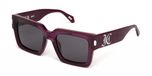Just Cavalli SJC108V GLITTER LILAS/SMOKEGREY 53/21/140 Lunettes de soleil unisexes