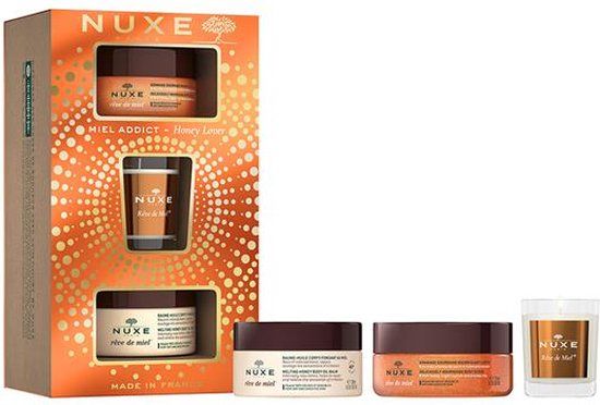 Nuxe Rêve de Miel Cadeauset - Honey Lover - Lichaamsscrub en -peeling