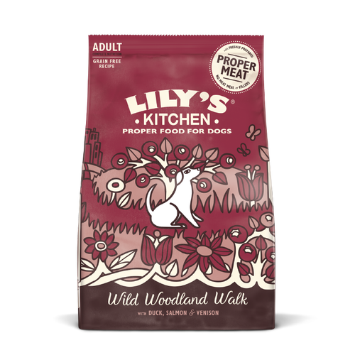 Lily's Kitchen Duck Salmon and Venison Dry Food - 1 kg