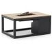 Cosiraw lounge vuurtafel 120x80x55cm