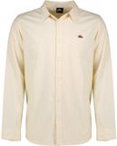 Quiksilver Mw Premium Stretch Overhemd Met Lange Mouwen Beige L Man