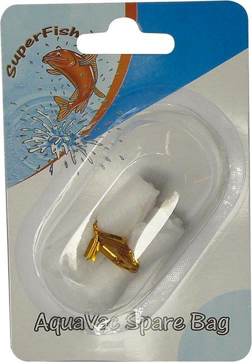 SuperFish aquavac vervangingszak - 2 ST