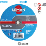 Disque de tronçonnage métal 115x1.0x22.23 F41