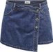 ONLY ONLLESLY REG LB DNM SKORT BJ NOOS - Dames - Rokken - Blauw - L