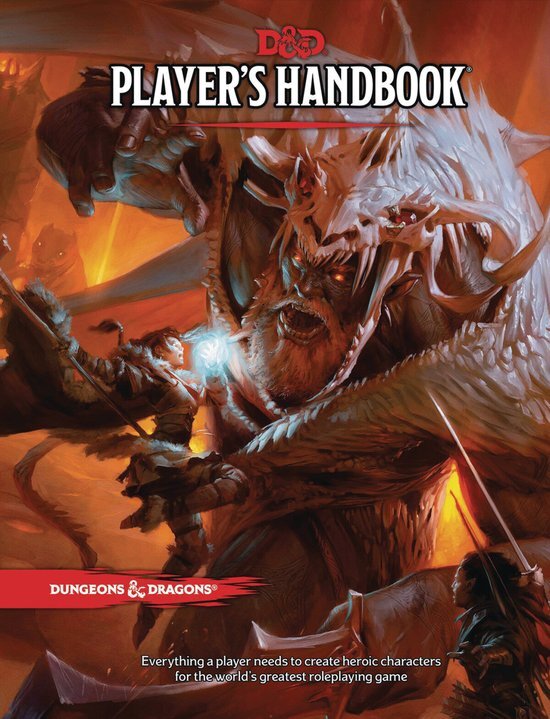 Wizards of the coast D&D 5.0 - Players Handbook TRPG