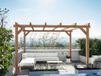 Maderland Pergola en bois autoportante - Modèle Sitges - 300 x 300 cm