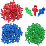 Arroseurs sans marque - Micro-arroseurs à irrigation goutte à goutte - Arrosage de jardin - Jet d'arrosage réglable - 90 pièces - Multicolore