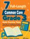 7 Effortless Math Education 7 Full-Length Common Core Grade 3 Math Practice Tests