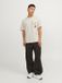 JACK & JONES JORMARBELLA POCKET TEE SS CREW NECK - Hommes - T-shirts - M - Moonbeam - Coton