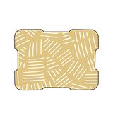 Bonamaison, Digitaal bedrukte muismat, antislip onderkant, voor kantoor en thuis, afmetingen: 22x18 cm